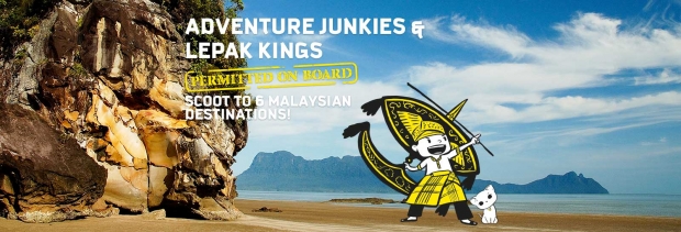 Scoot to 6 Malaysian Destinations from SGD35