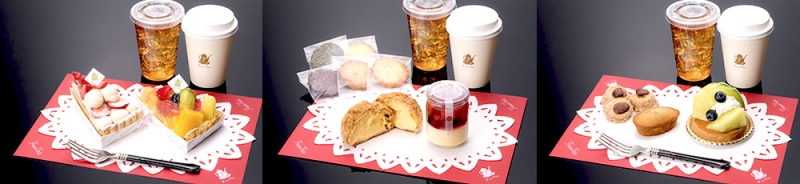 three tea set options of fruitea fukushima
