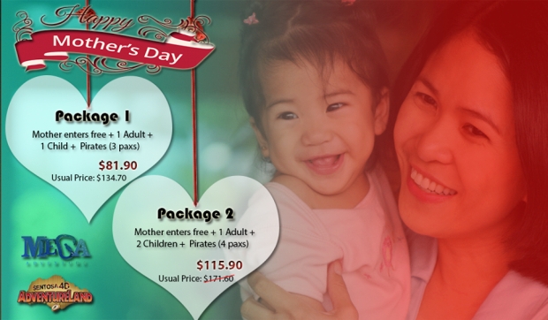 Mother’s Day 4D Adventure Land Only Packages with Up to 39% Savings