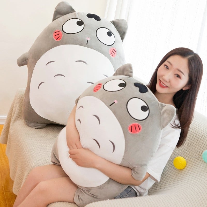 totoro pillows and plushies