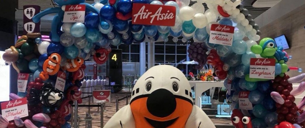 WIN Return Flights to Cebu, Bintulu, Medan, Padang and Krabi with AirAsia