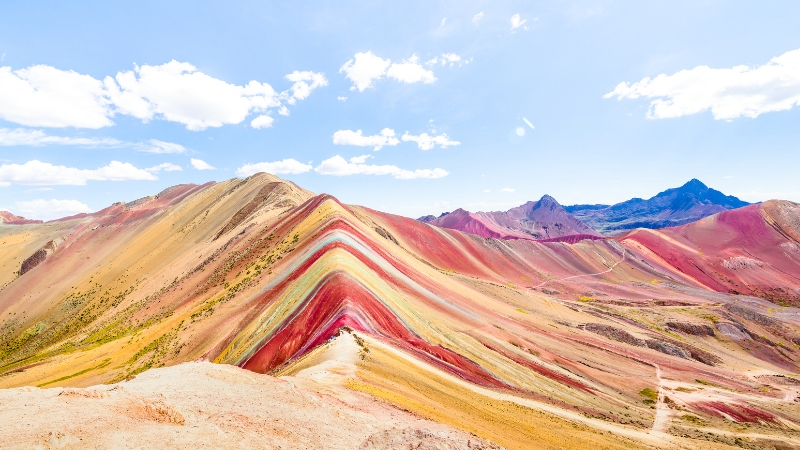 pitumarca, peru, rainbow mountain