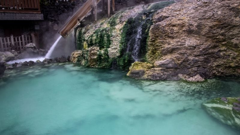 Kusatsu hot spring