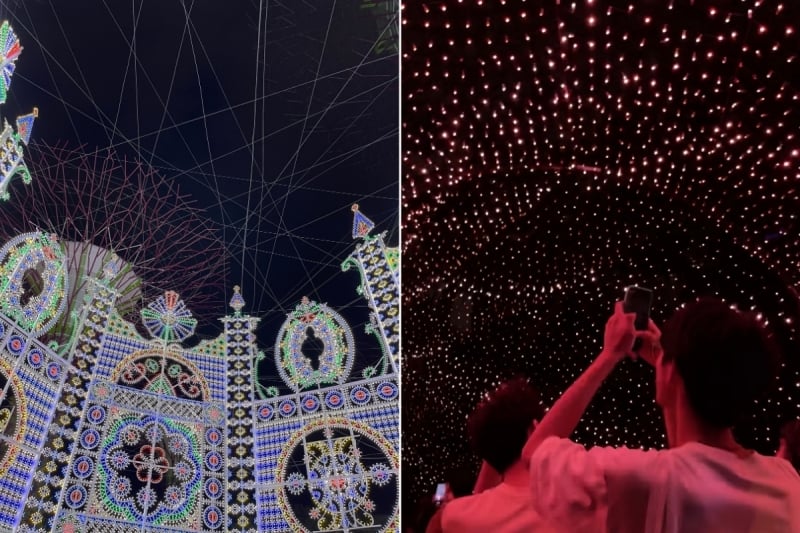 Christmas Wonderland Garden By the Bay