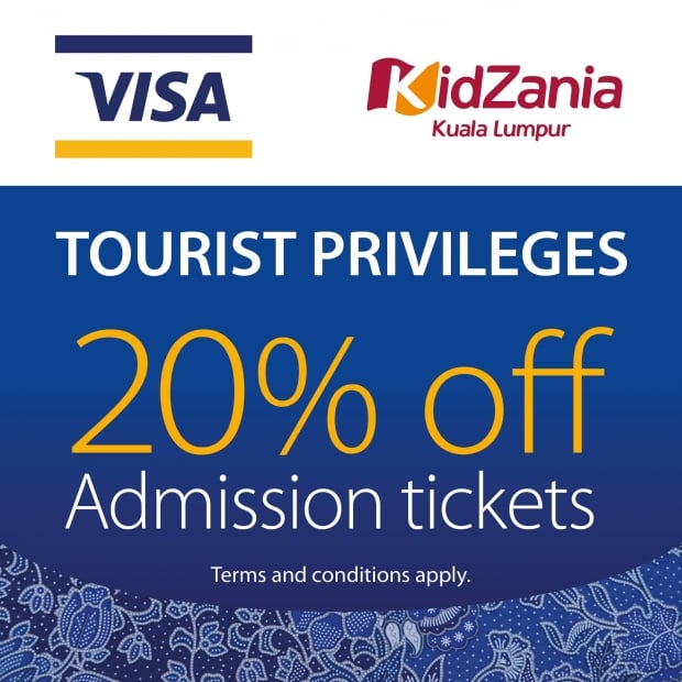 Visa Year-Long Promotion in KidZania Kuala Lumpur