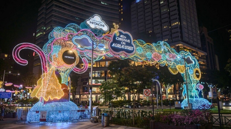 Orchard Road, holiday events Singapore