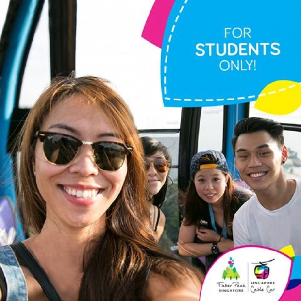 Singapore Cable Car Student Only Special Offer from SGD5