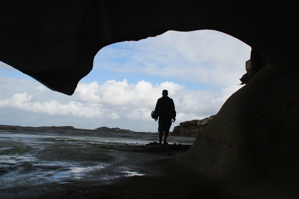 biri island rock formations