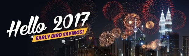 Say Hello to 2017 with Early Bird Savings on Malindo Air
