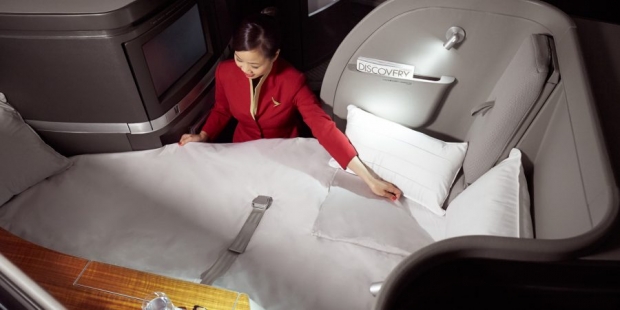 Two-to-Travel First Class and Business Class Fares in Cathay Pacific