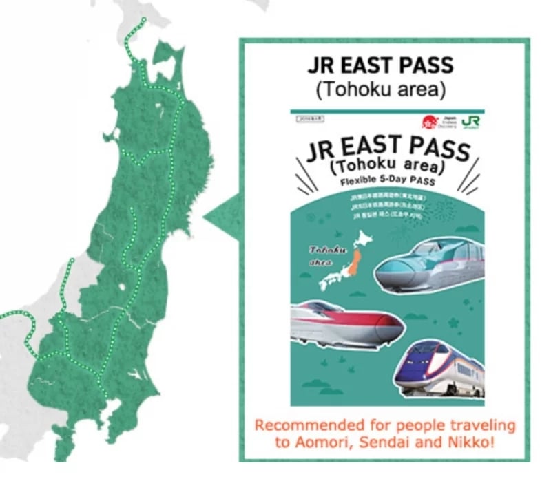 jr east pass tohoku area