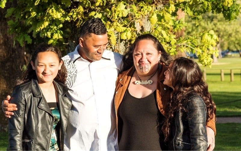 Māori Family