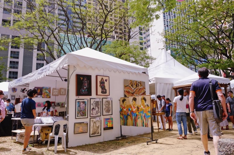 art in the park