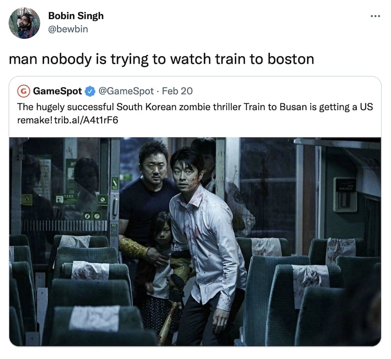 The Funniest Reactions to the Train to Busan U.S. Remake