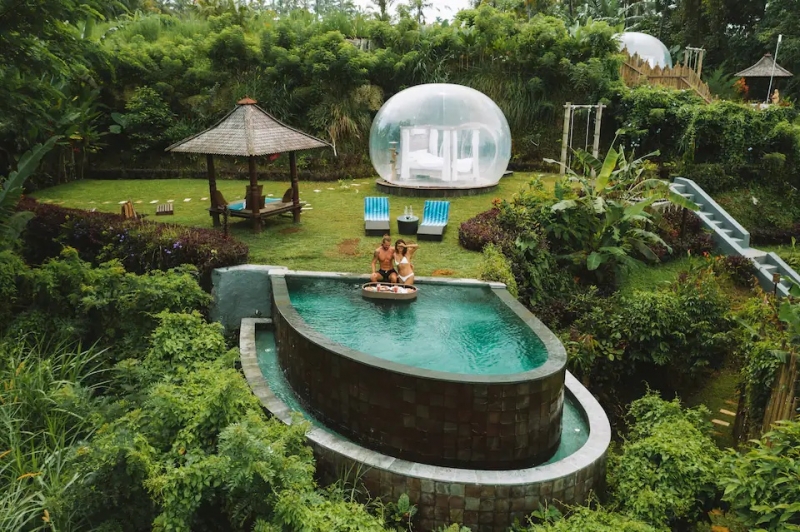 unique airbnb bubble hotel