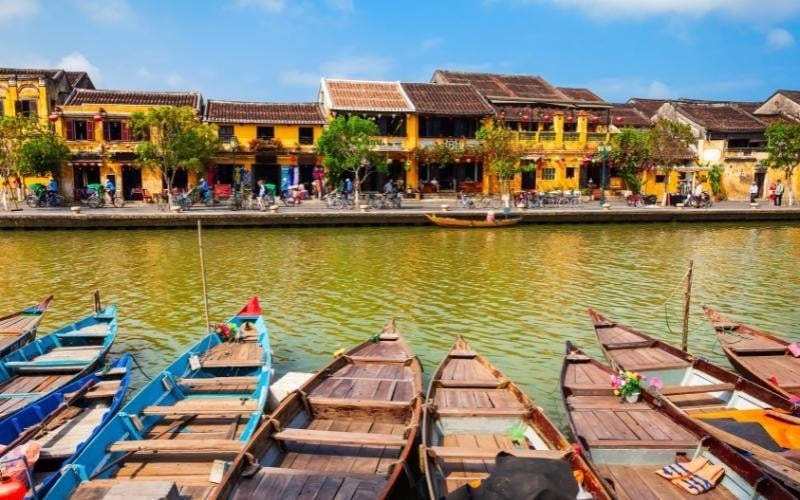 Hoi An riverboats Places to visit in Vietnam
