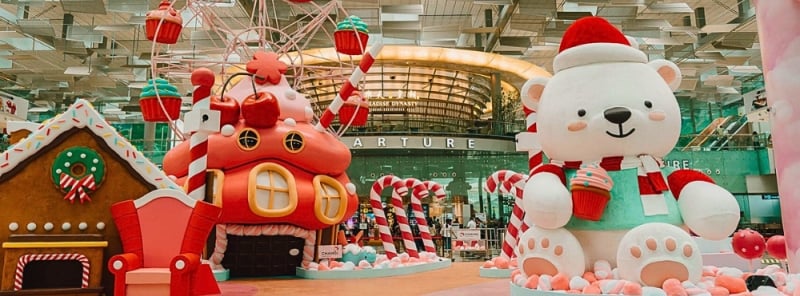 Changi Airport, Christmas events Singapore