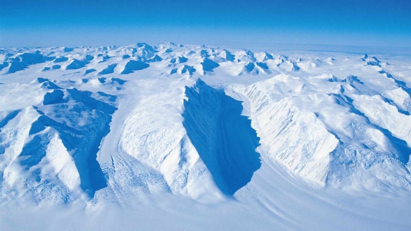 Antarctica from above