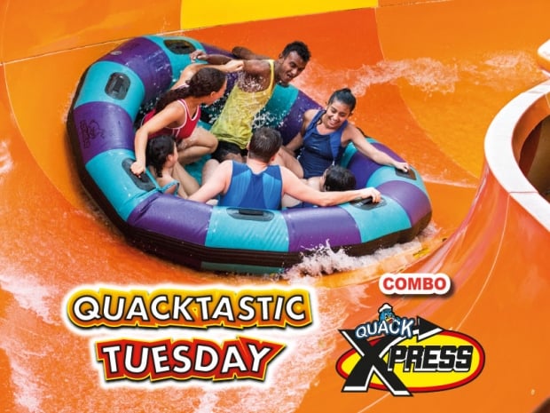 Quacktastic Tuesday COMBO from RM100 in Sunway Lagoon