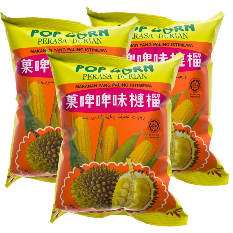 pop corn durian