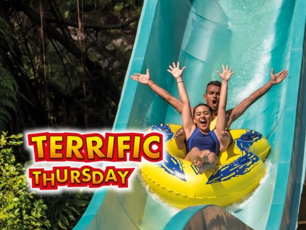 Terrific Thursday in Sunway Lagoon from RM170 for 2 pax