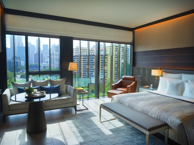 Sophisticated Suite Life Getaway in InterContinental Singapore Robertson Quay