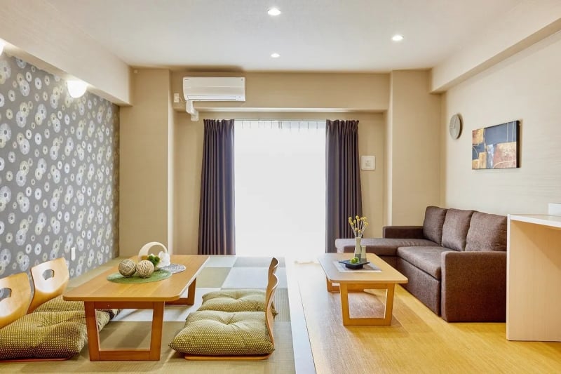 airbnb japan living area
