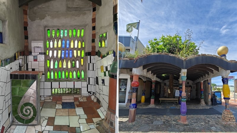 hundertwasser toilet new zealand