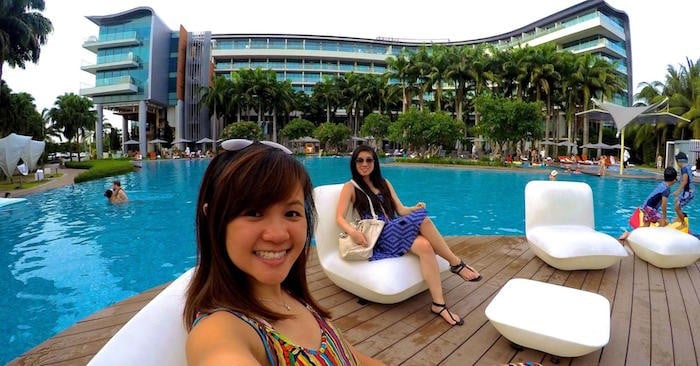 W Hotel Singapore pool