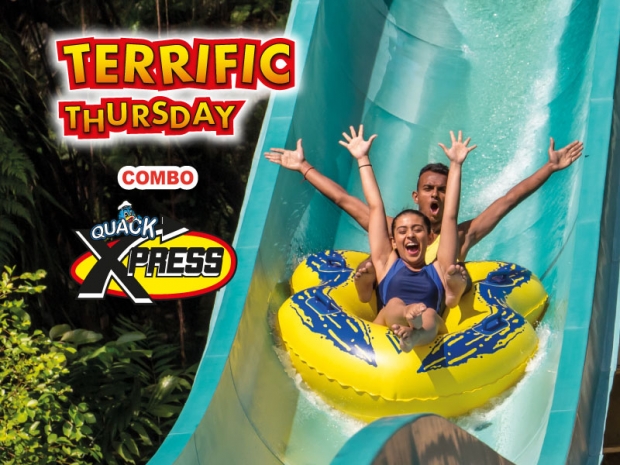 Terrific Thursday COMBO from RM250 for 2 pax in Sunway Lagoon