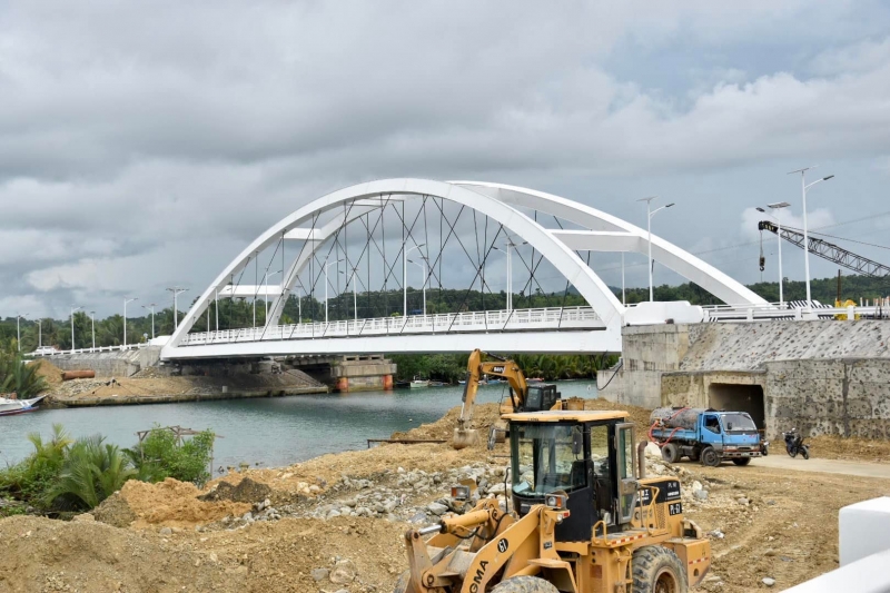 Newly Built Clarin Bridge in Bohol