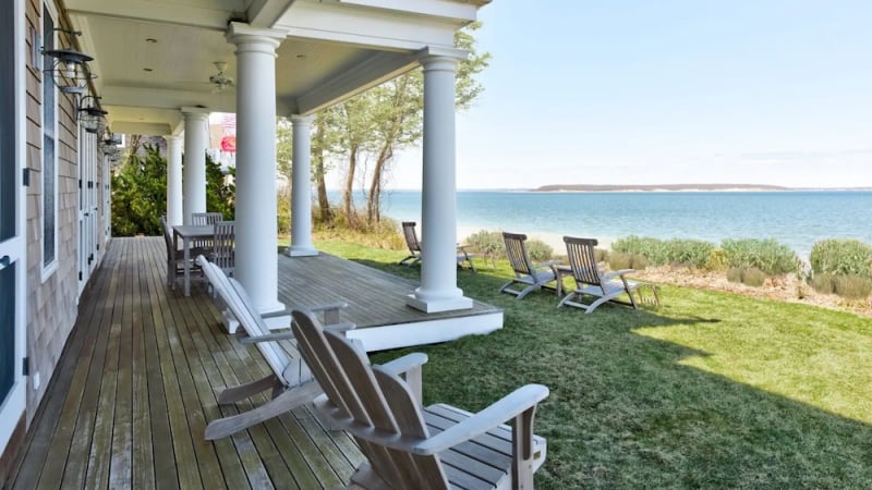 private beach airbnb hamptons