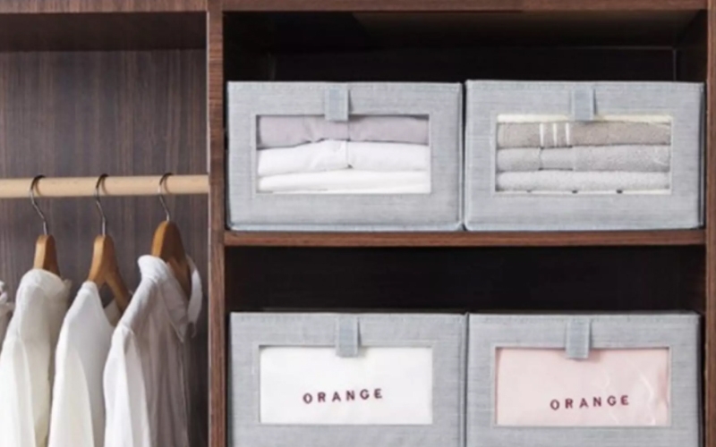 wardrobe box home organisers