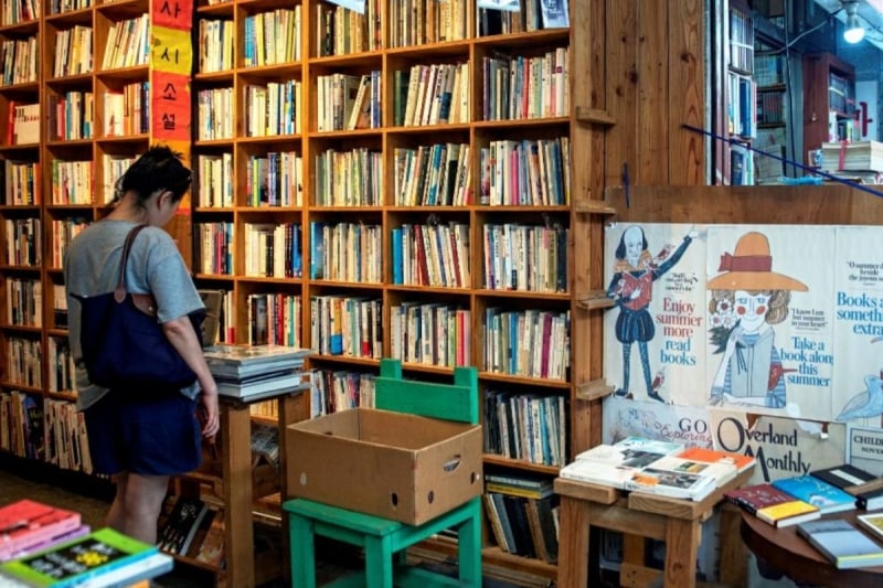 bosu-dong book street busan