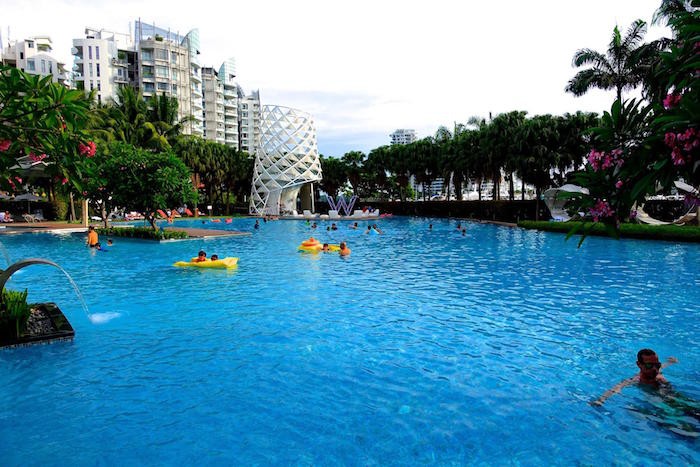 W Hotel Singapore pool