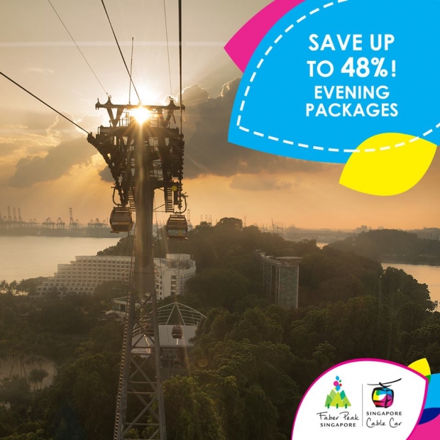 Enjoy Up to 48% when you Pair your Singapore Cable Car Joyride with Other Singapore Attractions