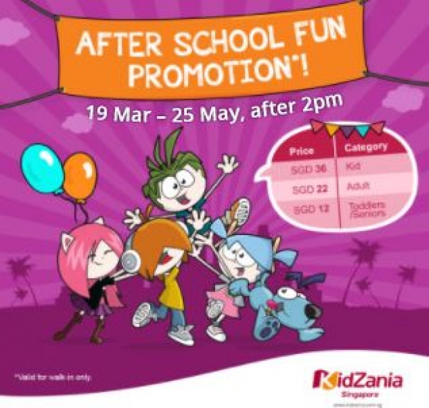 After School Fun in Kidzania Singapore from SGD36