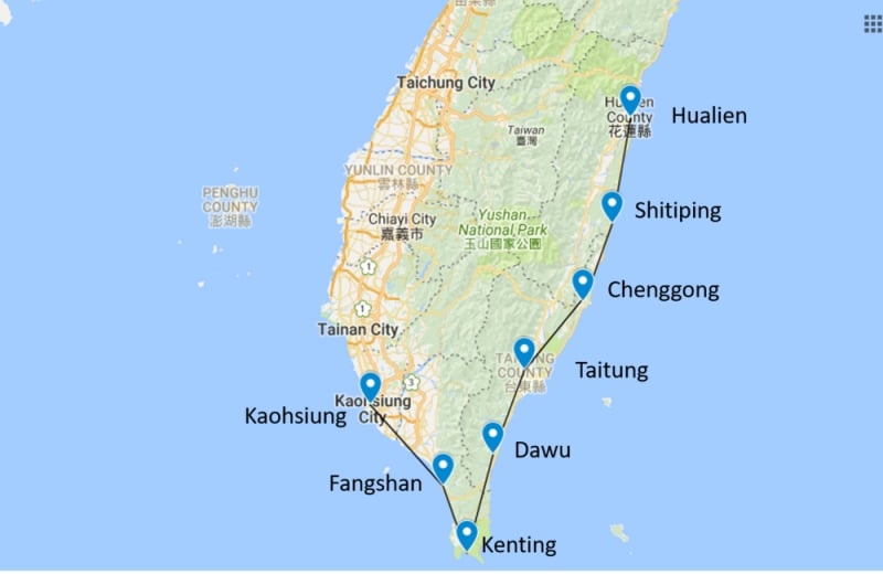 Taiwan Bicycle Journey: Exploring The Coastal Highways of Taiwan