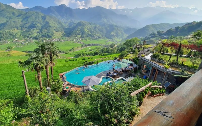 luxurious airbnb sapa vietnam pool