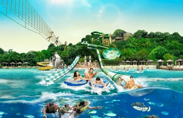 Enjoy Adventure Cove Waterpark at SGD38 with HSBC Card