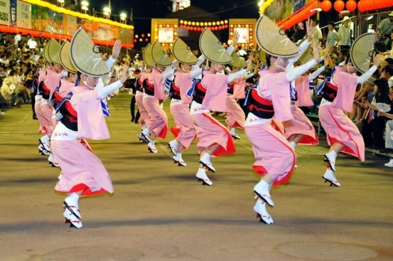 awa odori japan summer festivals dance
