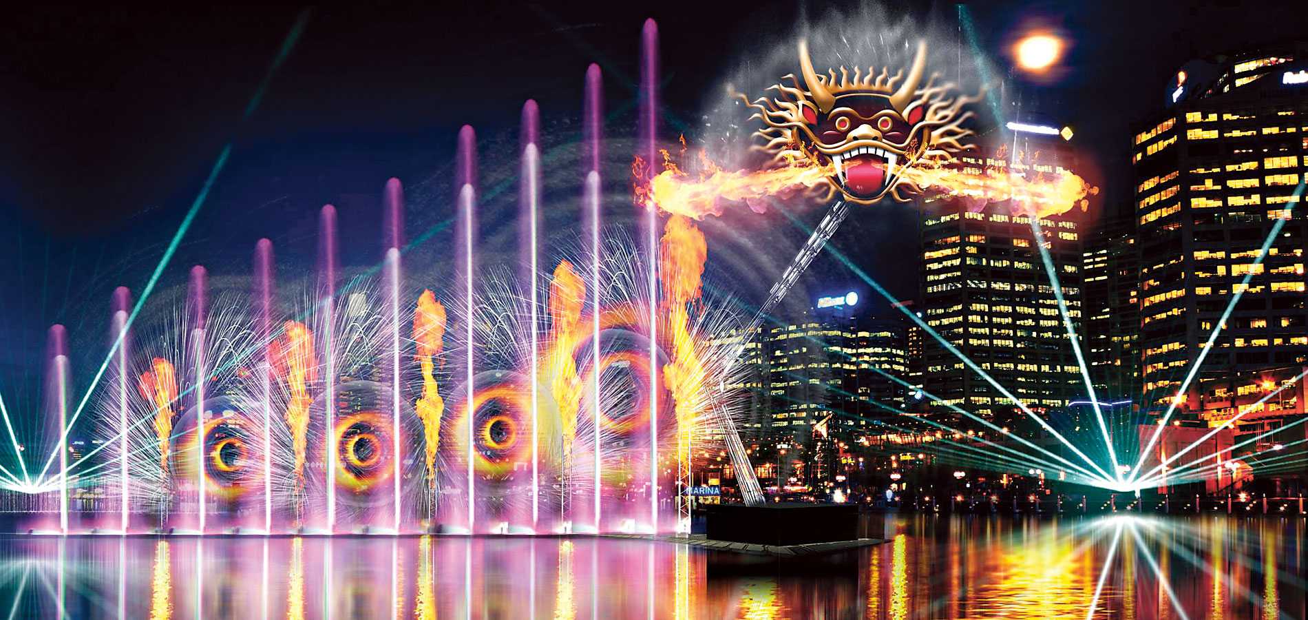 Laser-Dragon Water Theatre