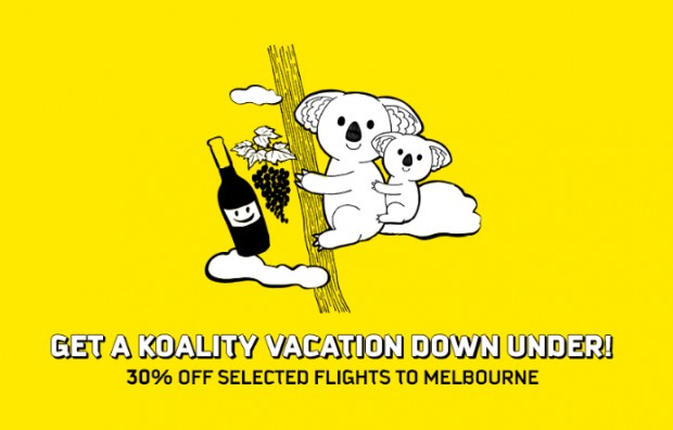 Fly to Australia and Have a KOALITY Vacation with Scoot at 30% Off Flights
