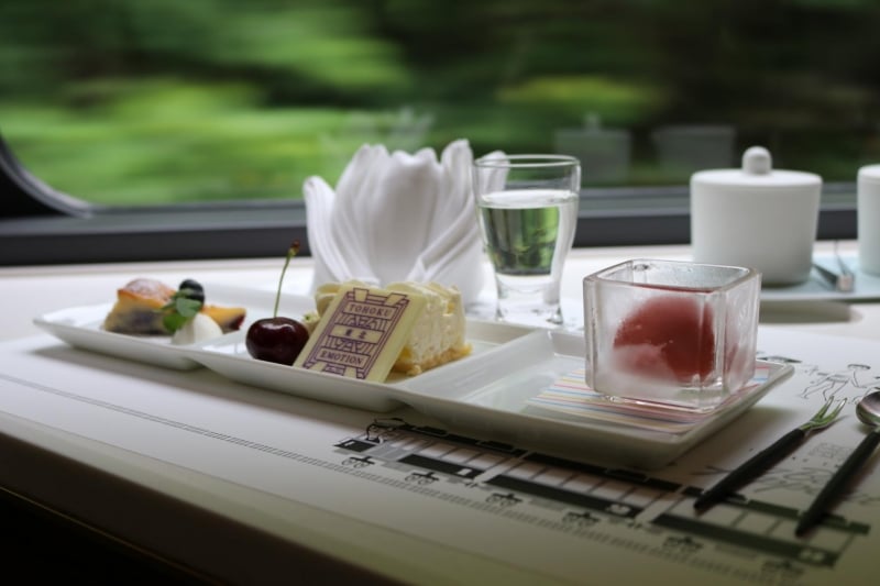 dessert set on tohoku emotion