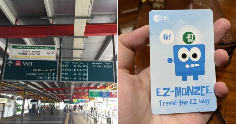 A must for a budget trip to Singapore: the EZ-link MRT card