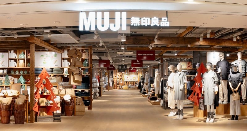 MUJI retail store in Singapore 