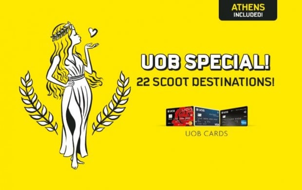 Scoot with UOB Cards to Enjoy 20% Off Flights to Selected Destinations
