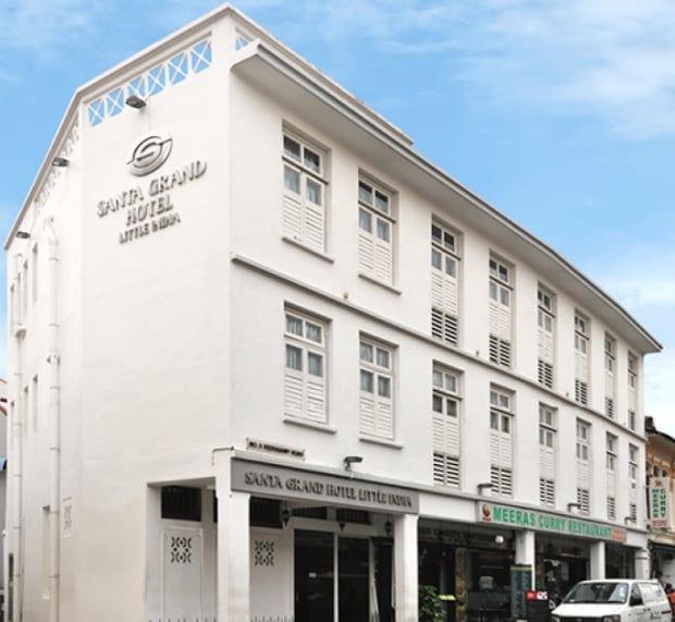 Get 12% Discount on Best Available Rate in Santa Grand Hotel Little India with DBS Card