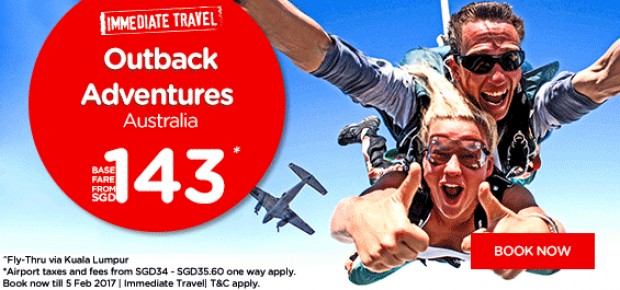 Outback Adventure in Australia and More Destinations with AirAsia