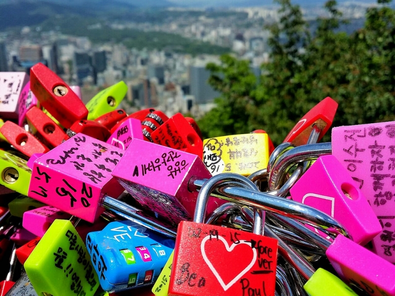 Seoul Searching: Love Locks & City Views in Namsan Tower